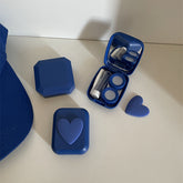 Estuche para lentes de contacto de color Mate